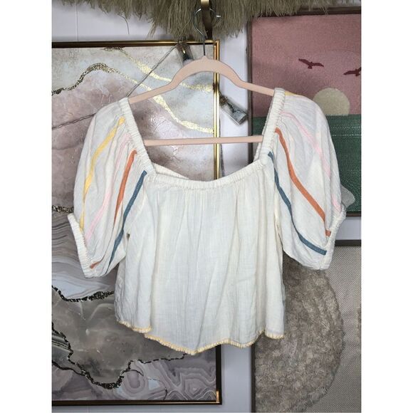 Urban Outfitters Balloon Sleeve Blouse - Picture 1 of 4